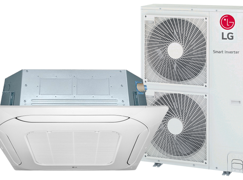 Ar-Condicionado Inverter LG Cassete 4 Vias 60.000 Btus Quente/Frio 220V